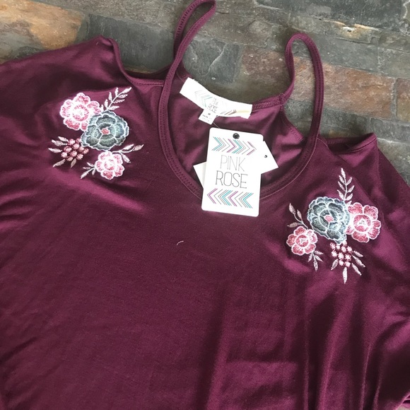 🌷COLD SHOULDER by Pink Rose - Picture 2 of 8